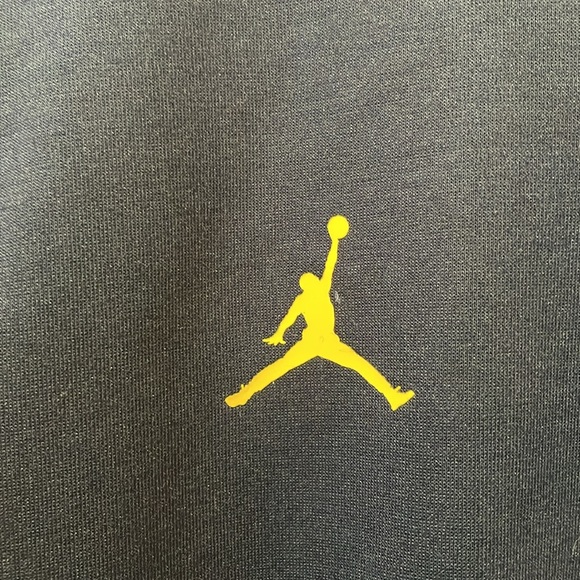 Men’s New Nike Jordan Michigan Wolverines On Field 1/4 Zip Pullover Navy CQ5698 - Picture 2 of 9